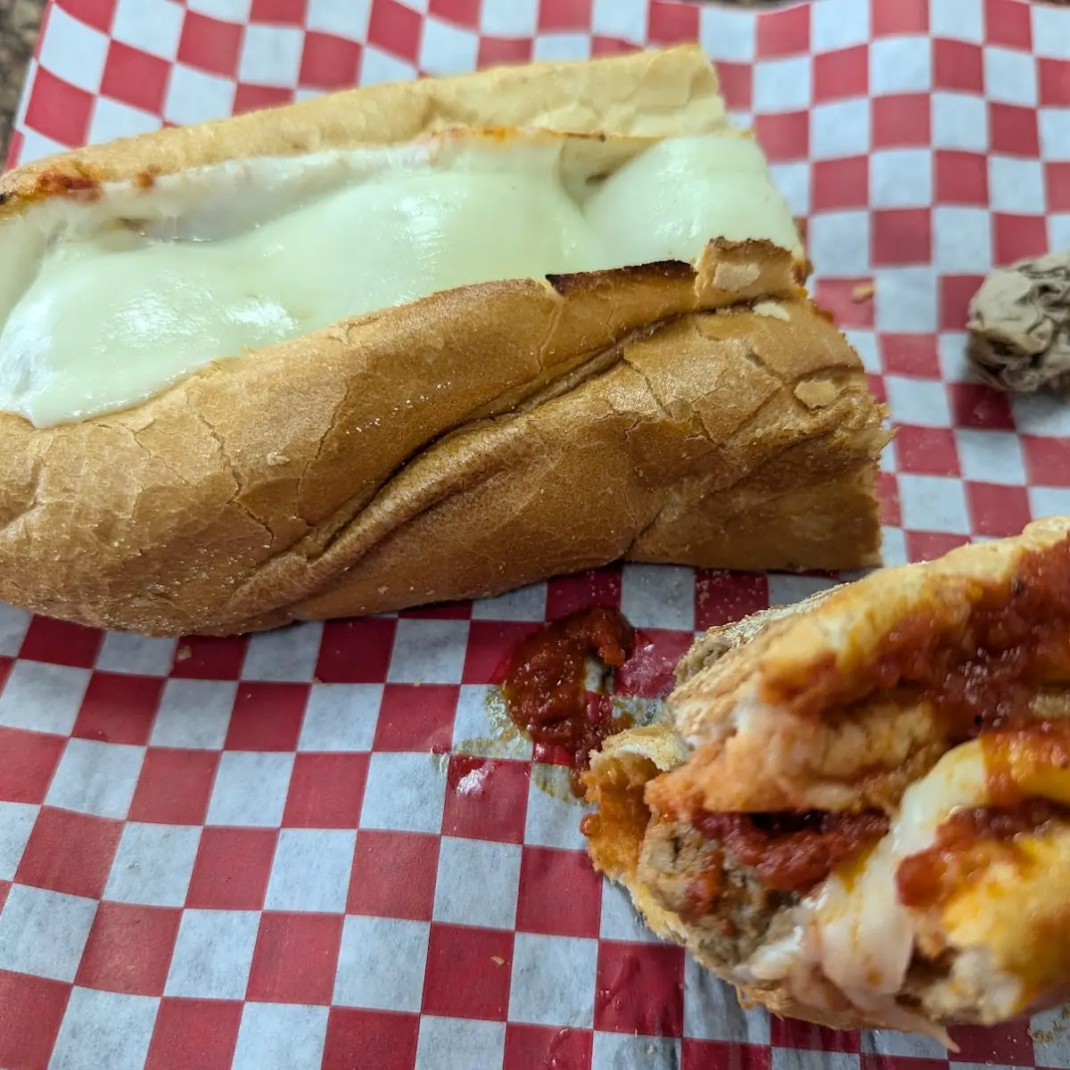 Meatball Sandwich with Sauce