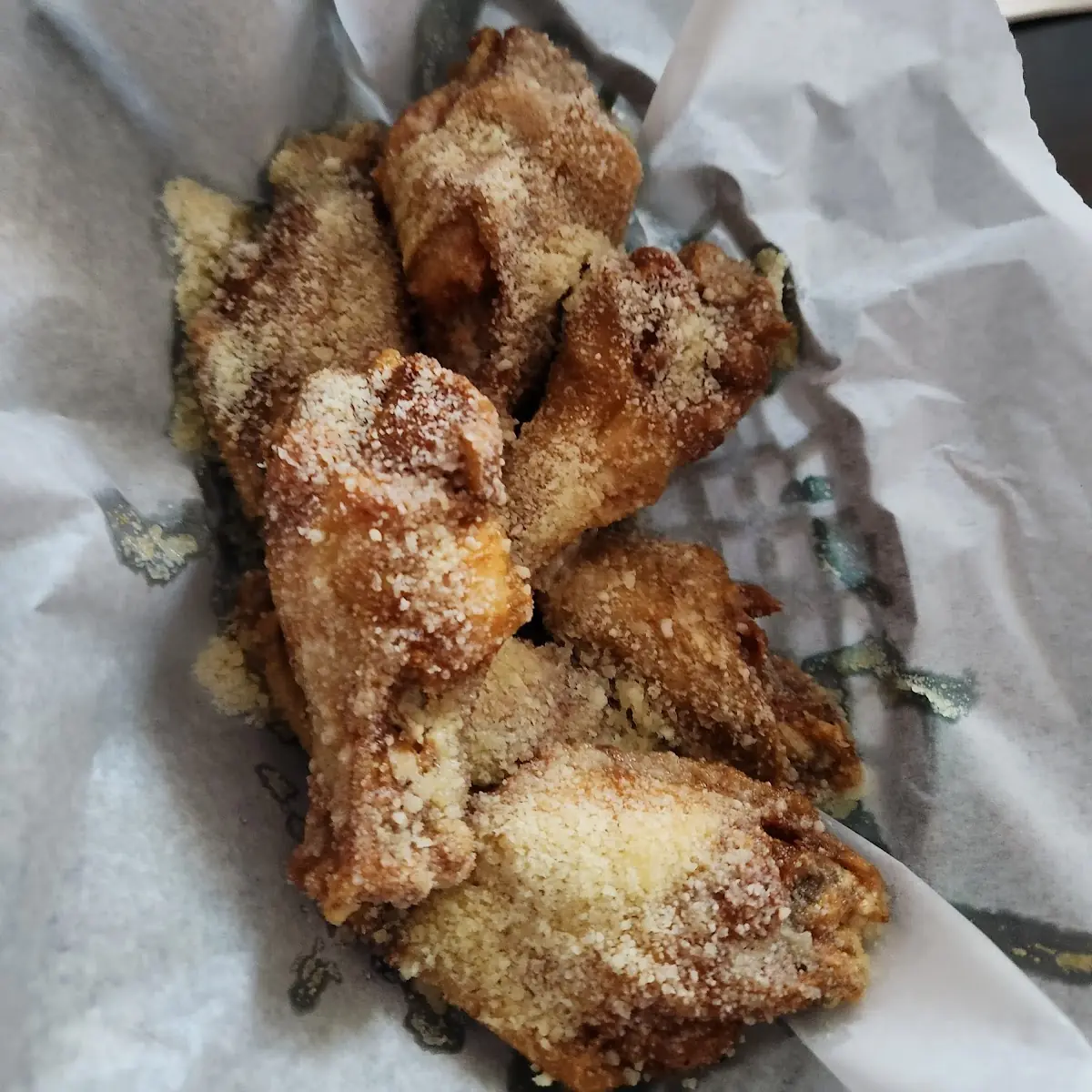 Garlic Parmesan Wings