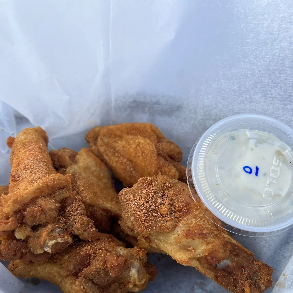 Side Dry Rub Buffalo Lemon Pepper