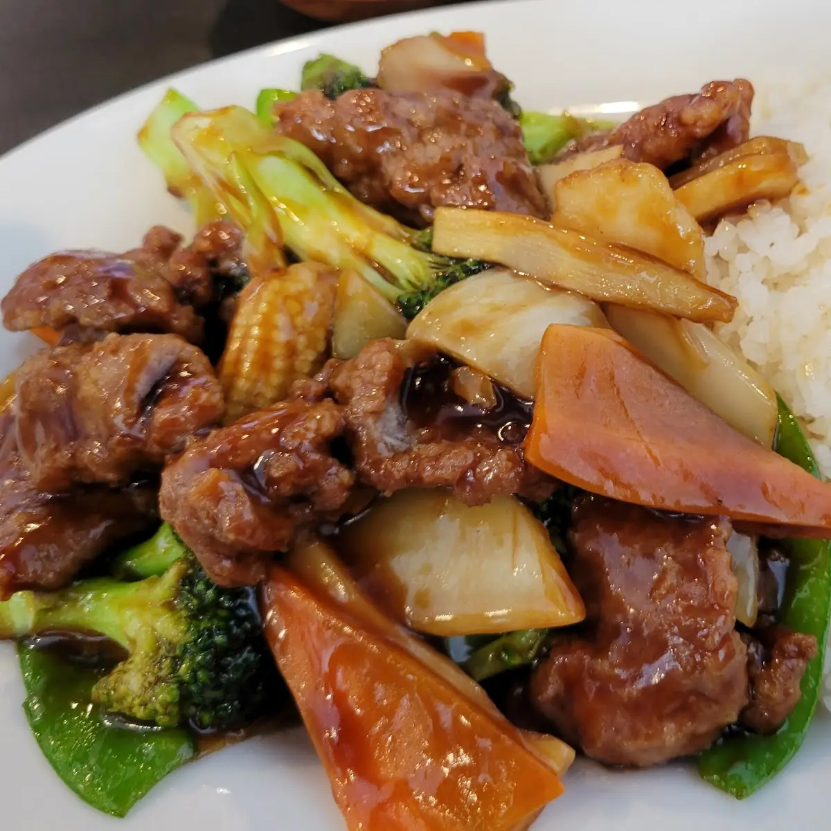 Beef with Chinese Vegetables
