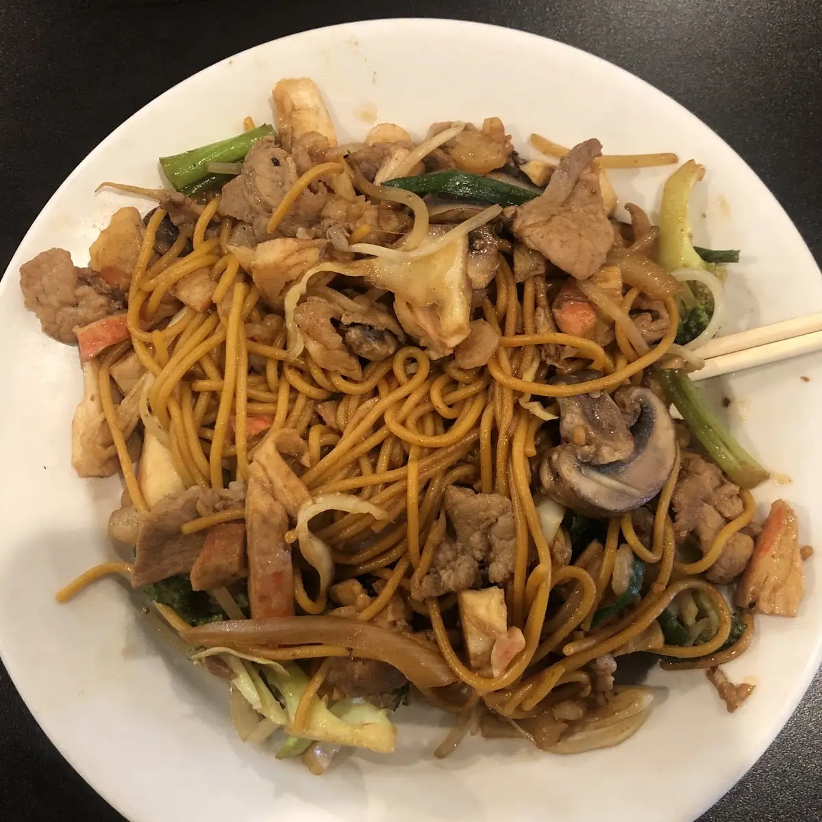 Roast Pork Chow Mein