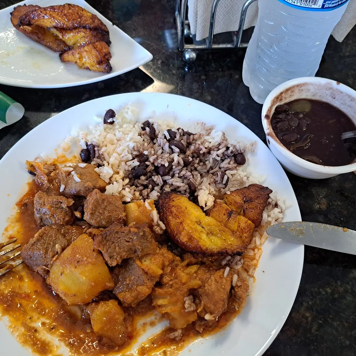 Beef Stew Black Beans and Rice