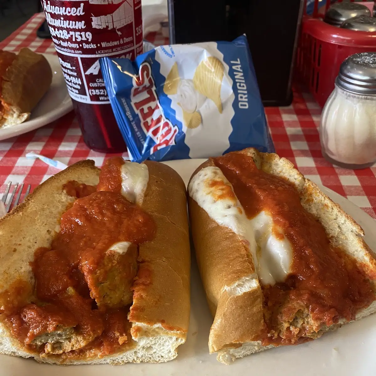 Meatball Parmigiana Sub