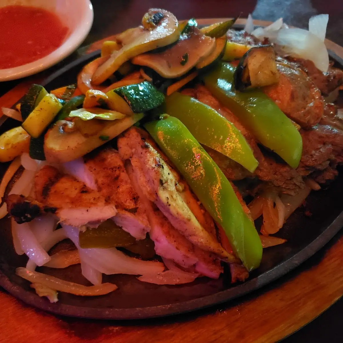 Chicken and Beef Fajitas
