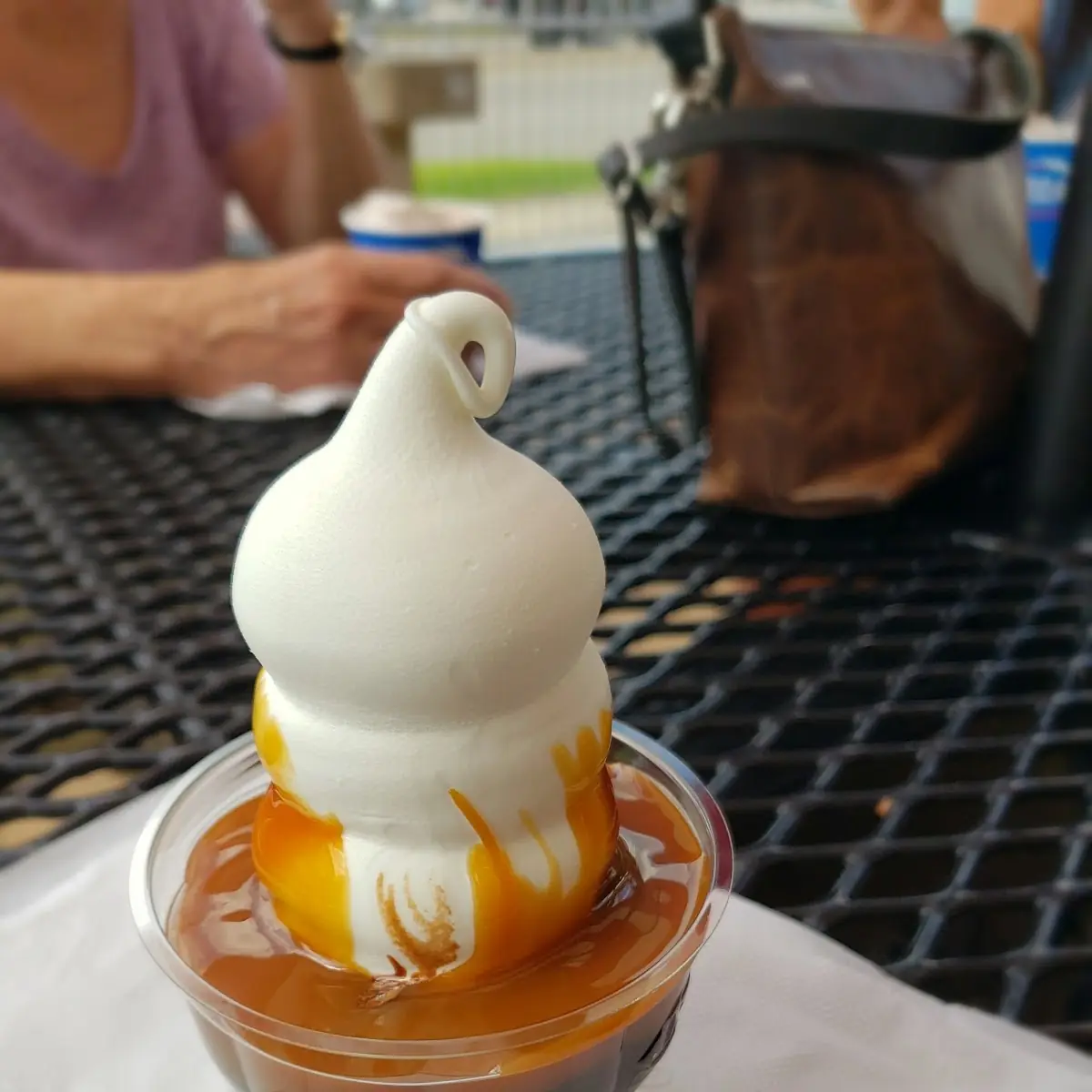 Carmel Hot Fudge Sundae