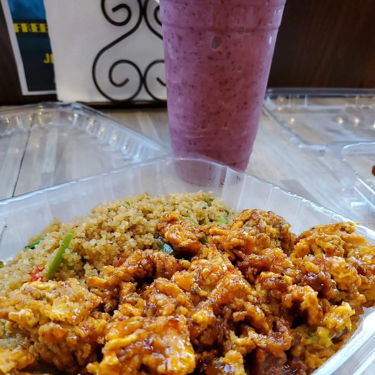 General Chicken and Fried Rice