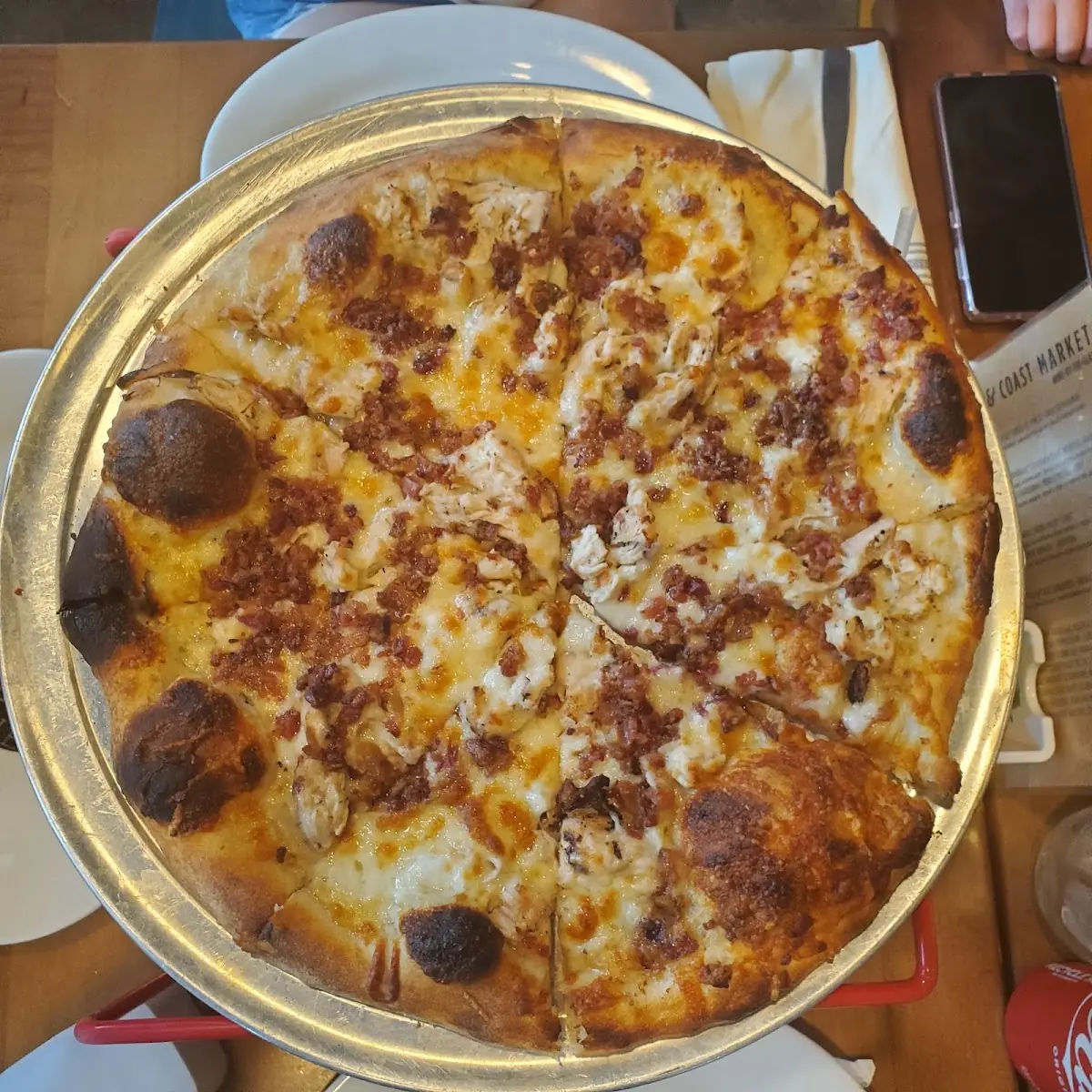 Chicken Bacon Ranch Pizza