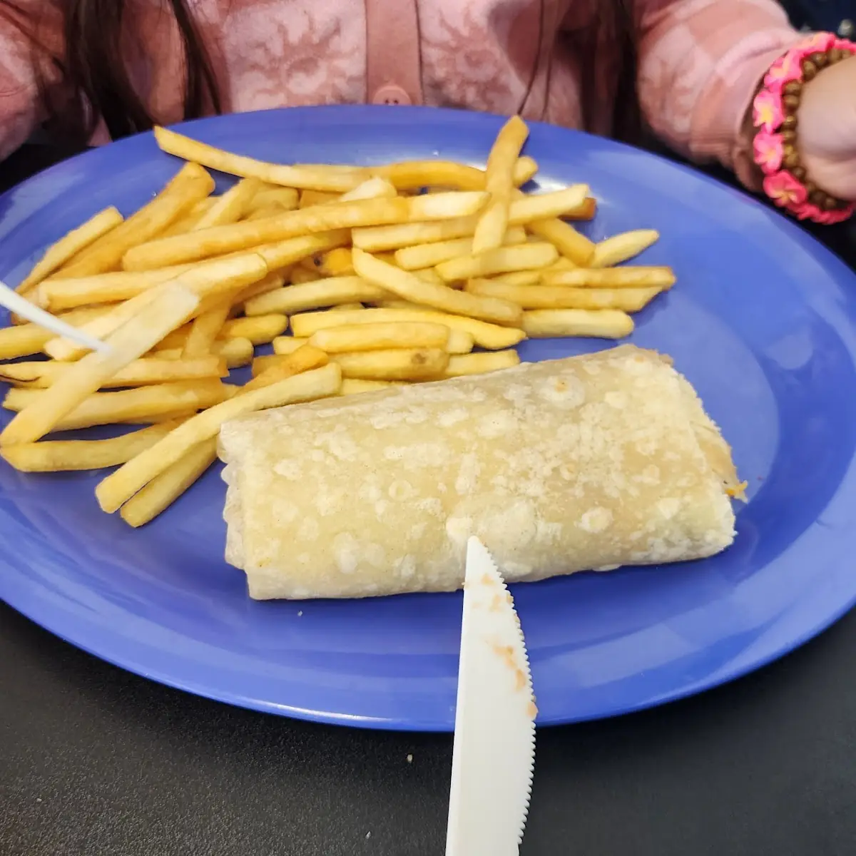 Kids Bean and Cheese Burrito