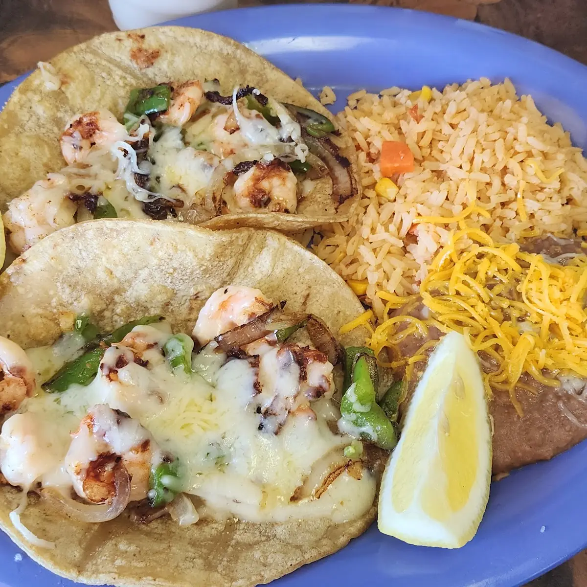 Tacos w Rice & Beans