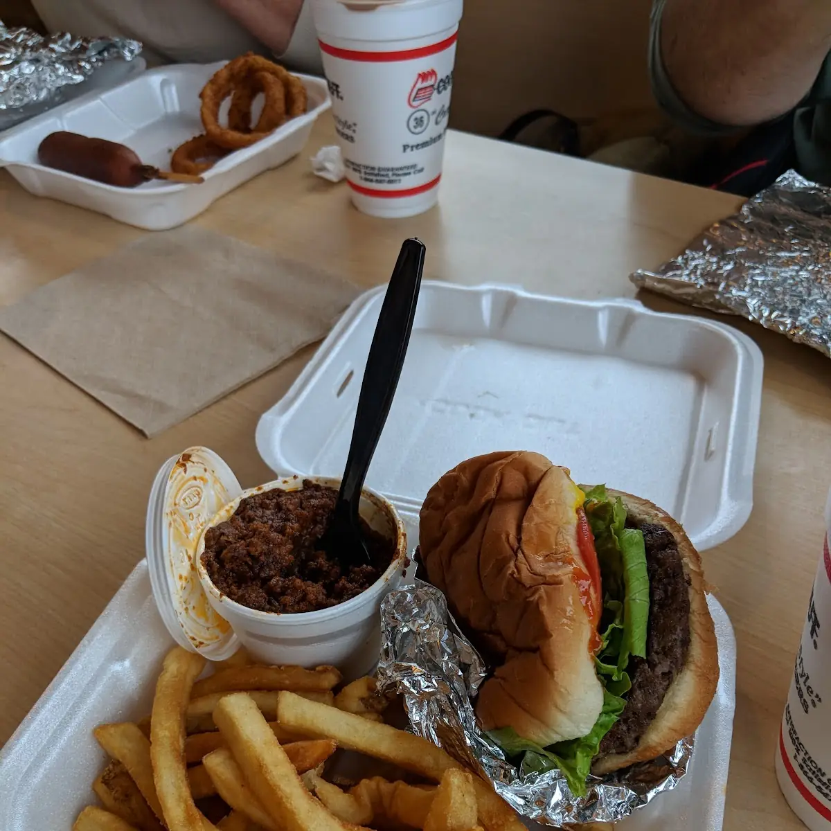 Chili Cheese Burger Fries