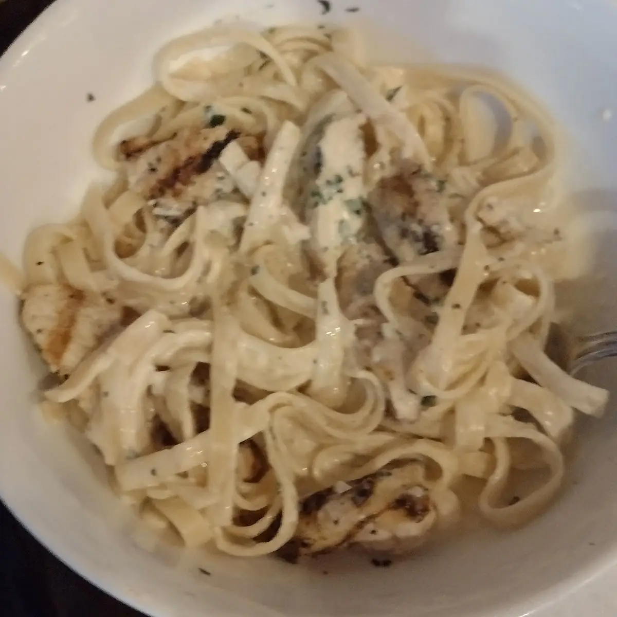 Chicken Fettuccine Alfredo