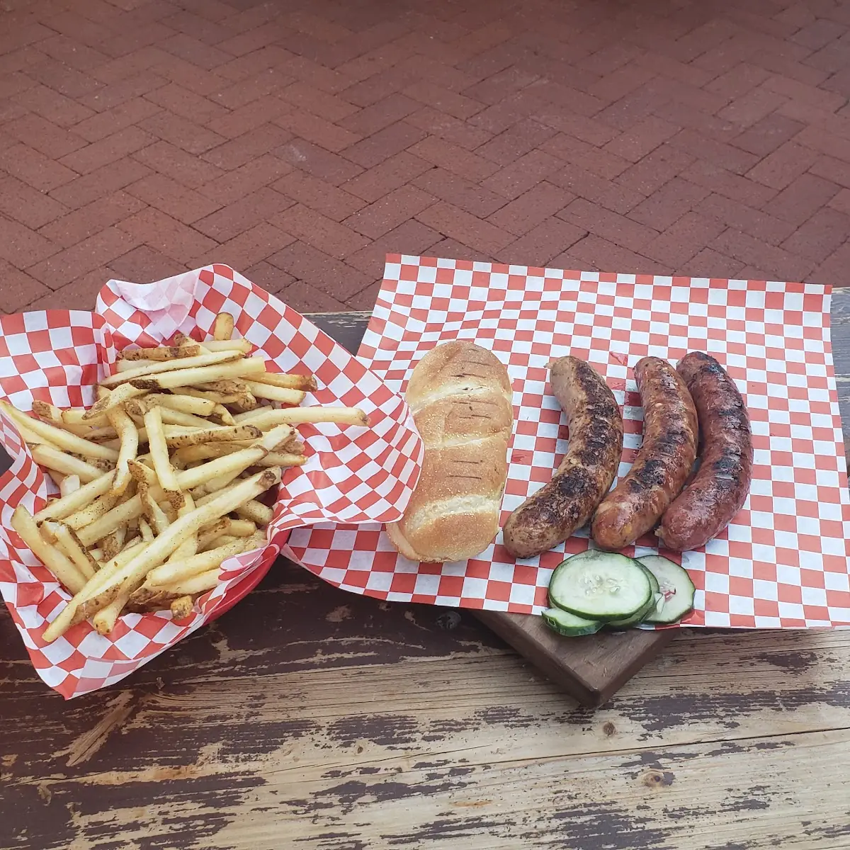 Sausage Sampler Platter