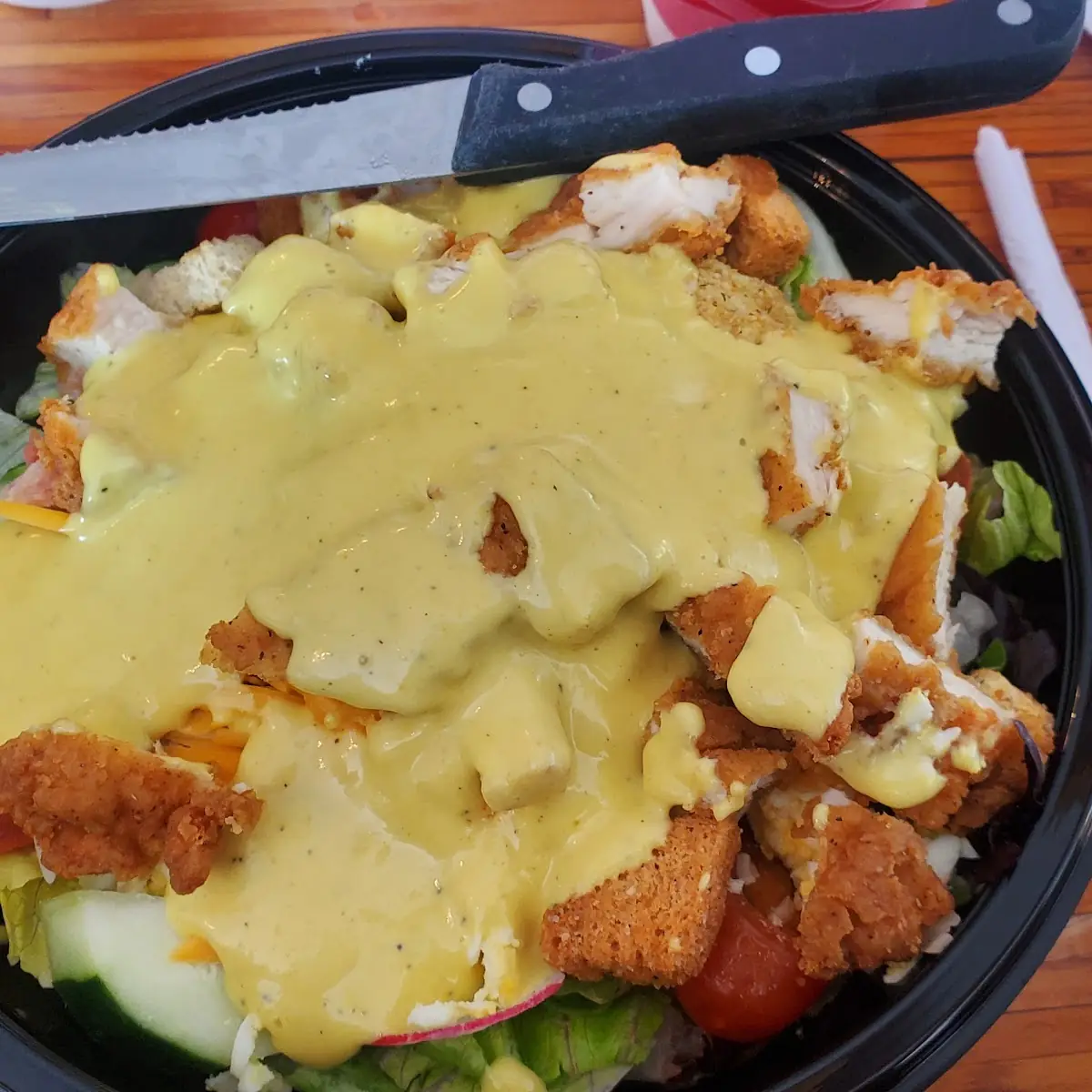 Fried Chicken Salad