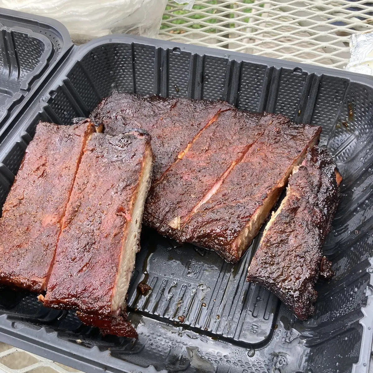 Texas Style Pork Ribs Full Rack