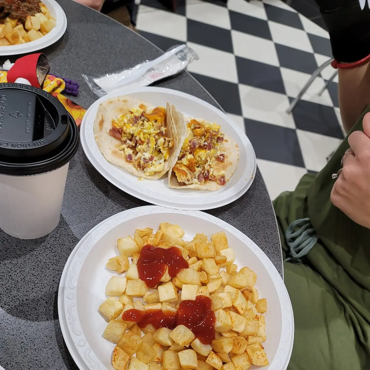 Breakfast Tacos with Potatoes