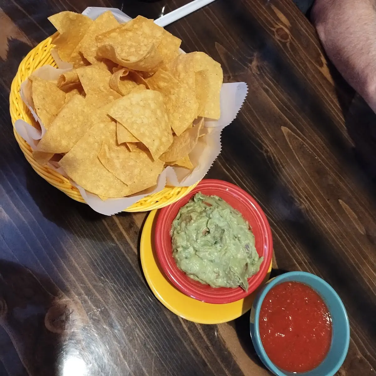 Chips Salsa and Guacamole