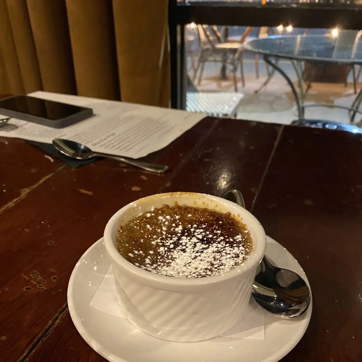 Honey Pistachio Crème Brûlée