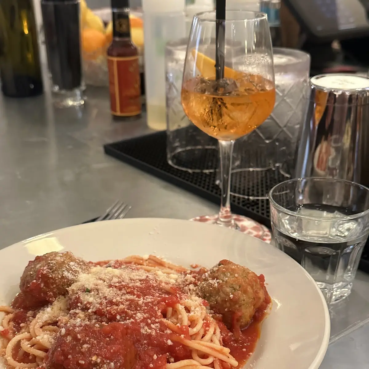 Spaghetti & Meatballs