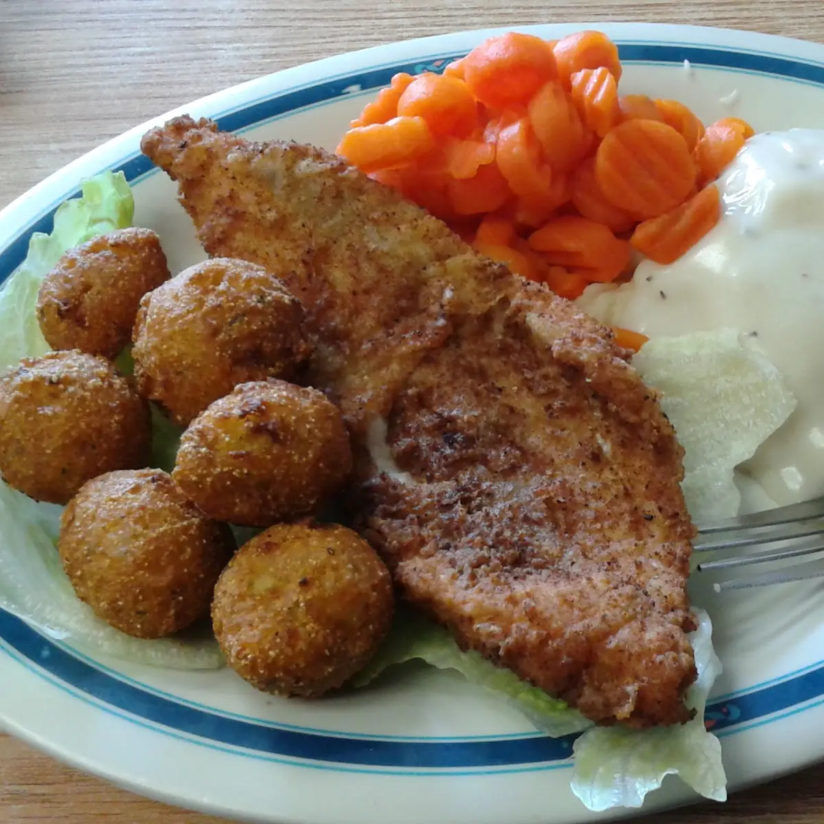 Fried Fish Plate