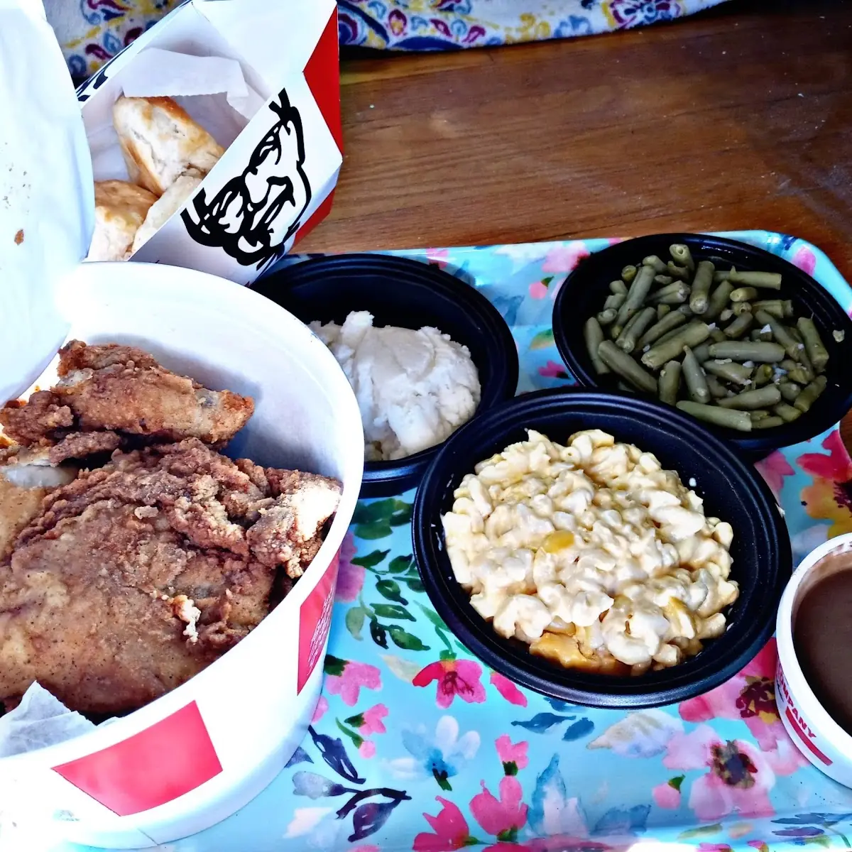 Fried Chicken with Sides