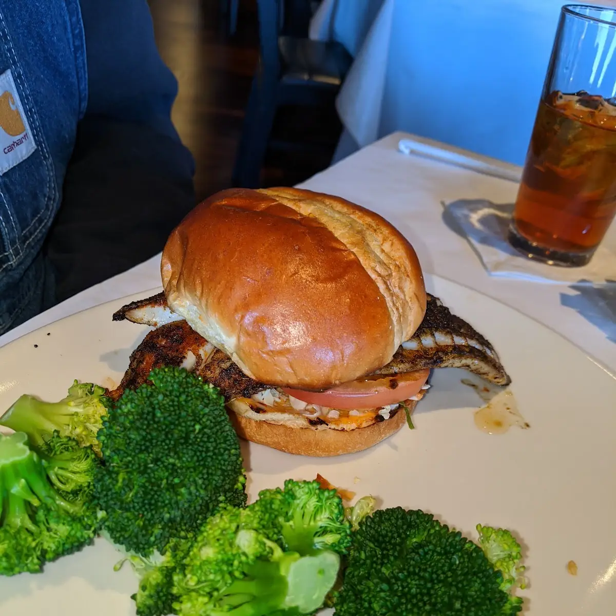 Blackened Fish Sandwich