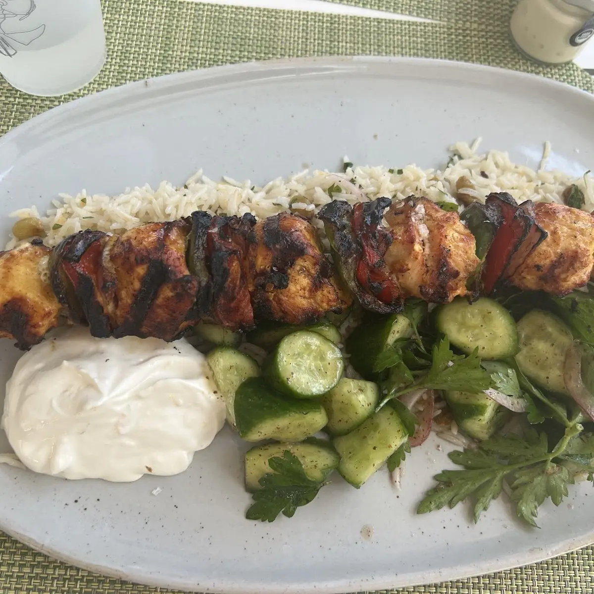 Organic Chicken Kebab