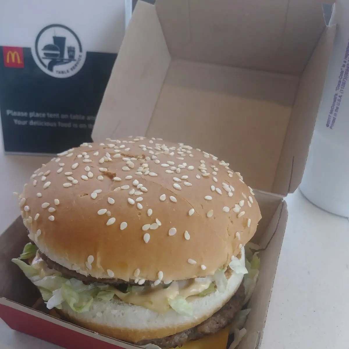 Big Mac w Extra Mac Sauce