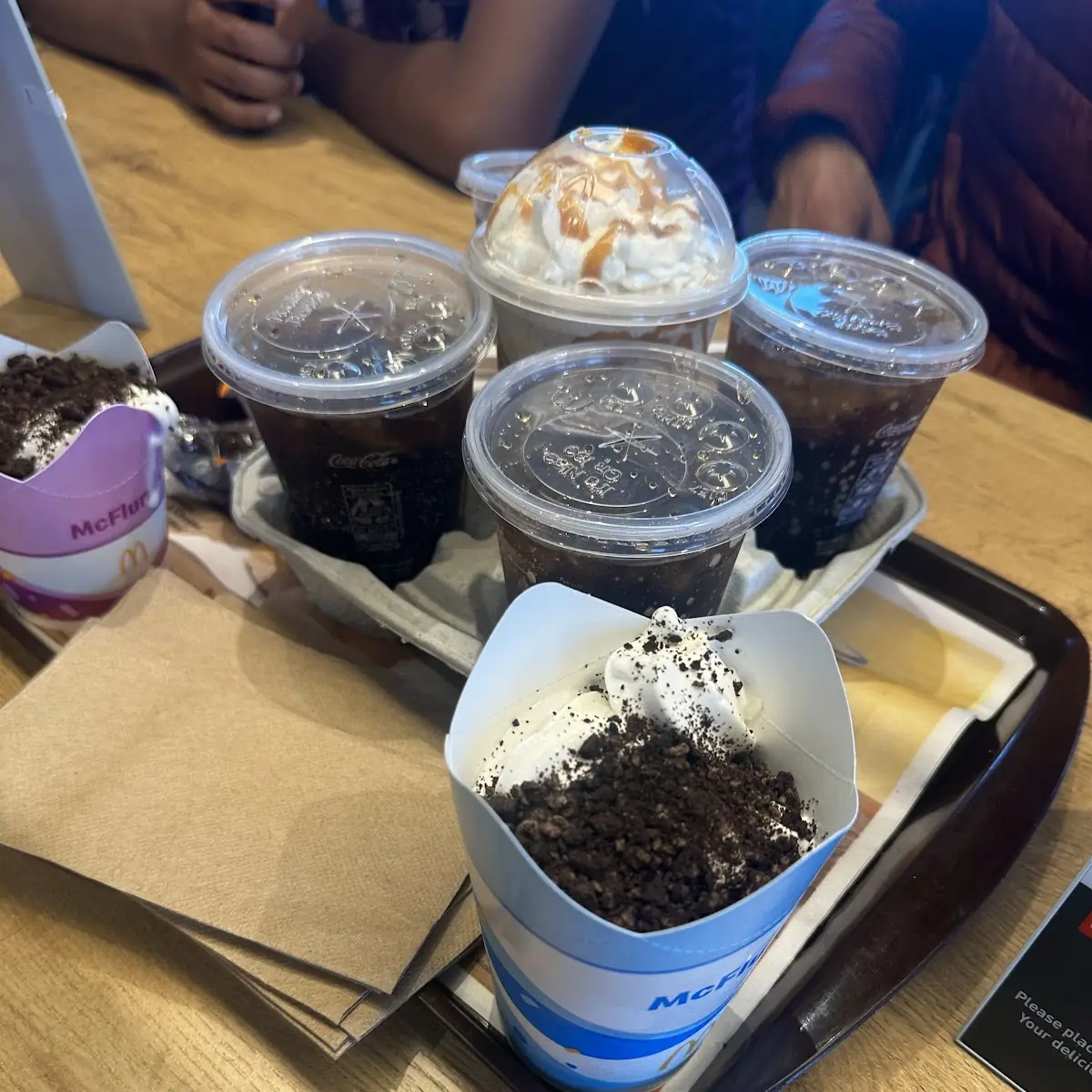 Mcflurry with Oreo Cookies