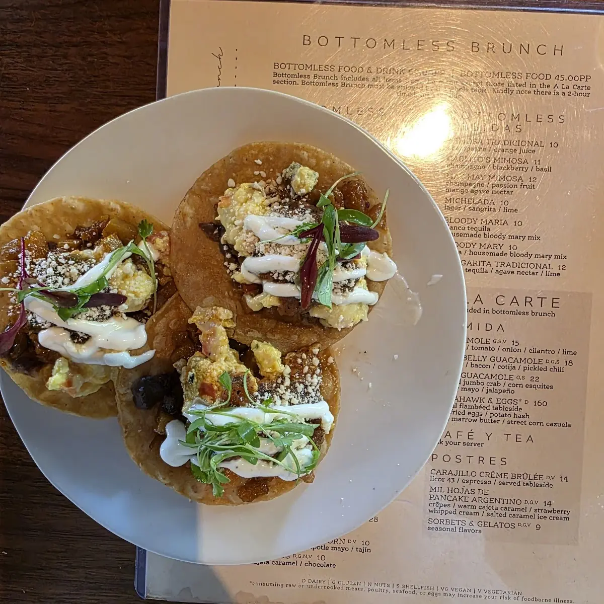 Crab Cake Tostada