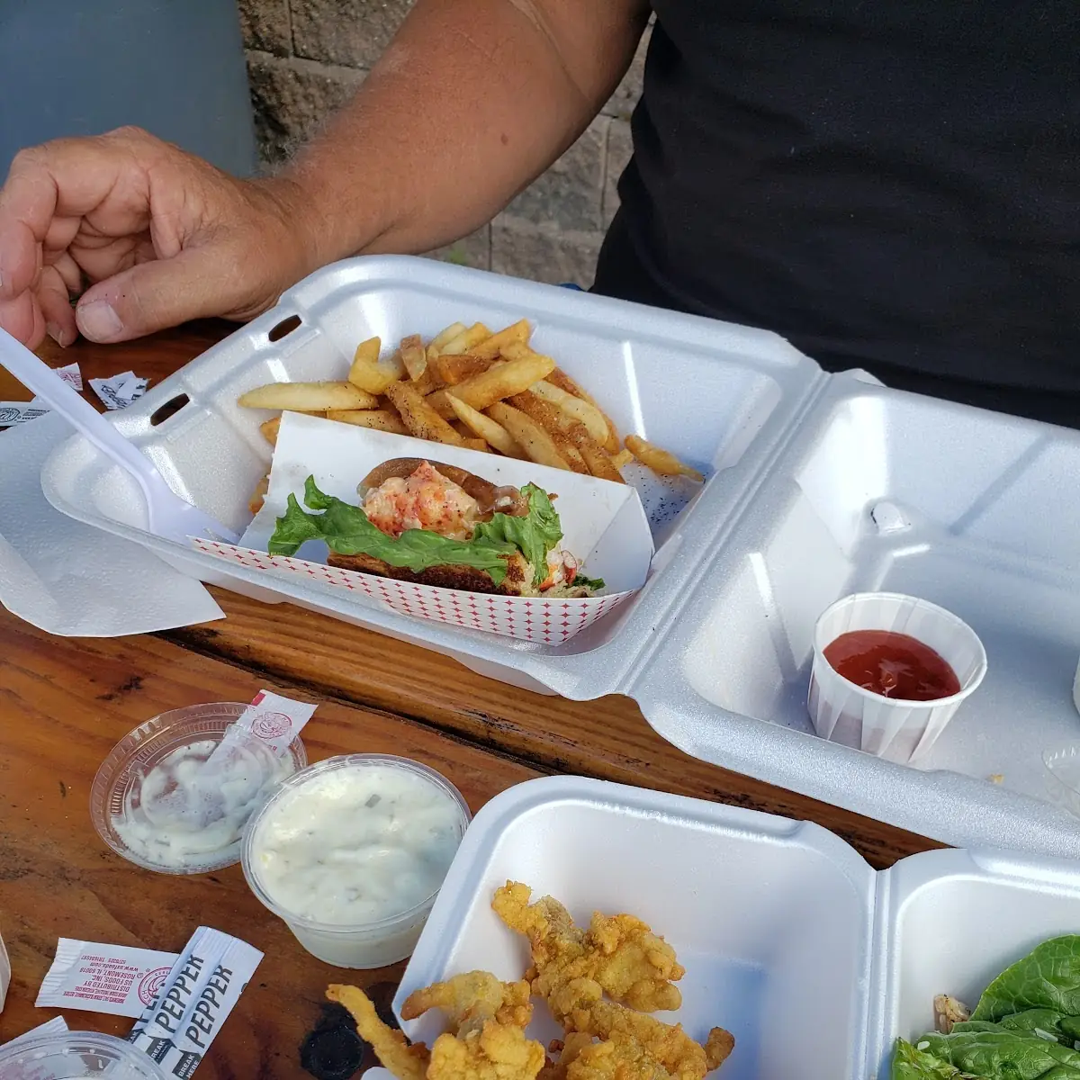 Clam Strips Roll