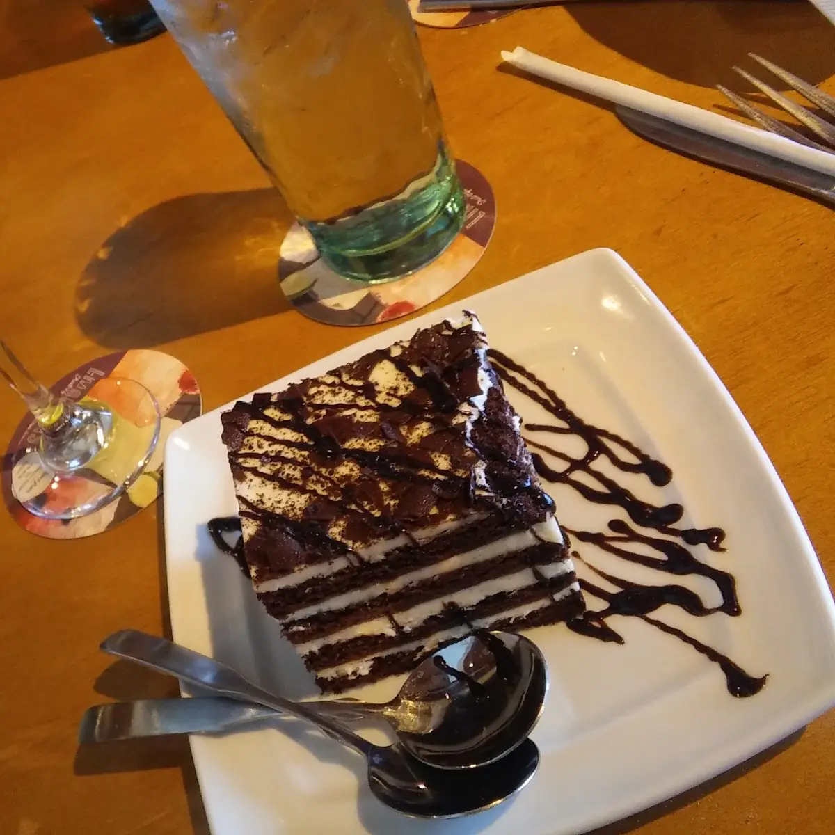 Chocolate Brownie Lasagna