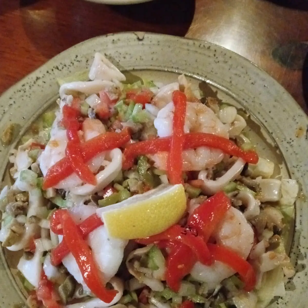 Italian Seafood Salad for Two