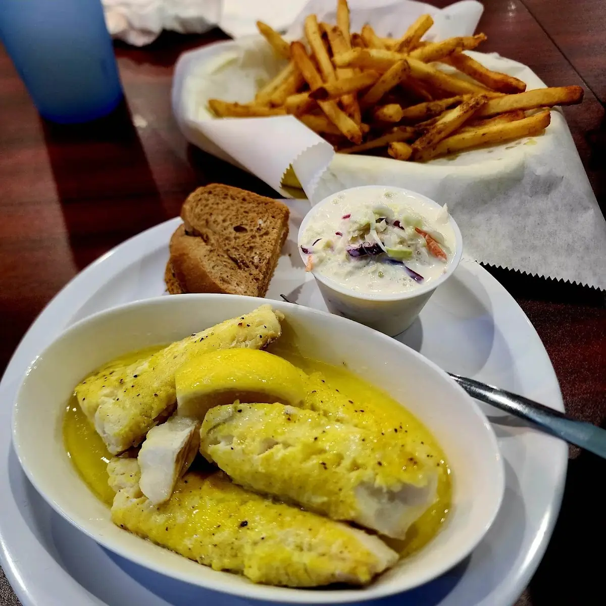 Grilled Lemon Pepper Haddock