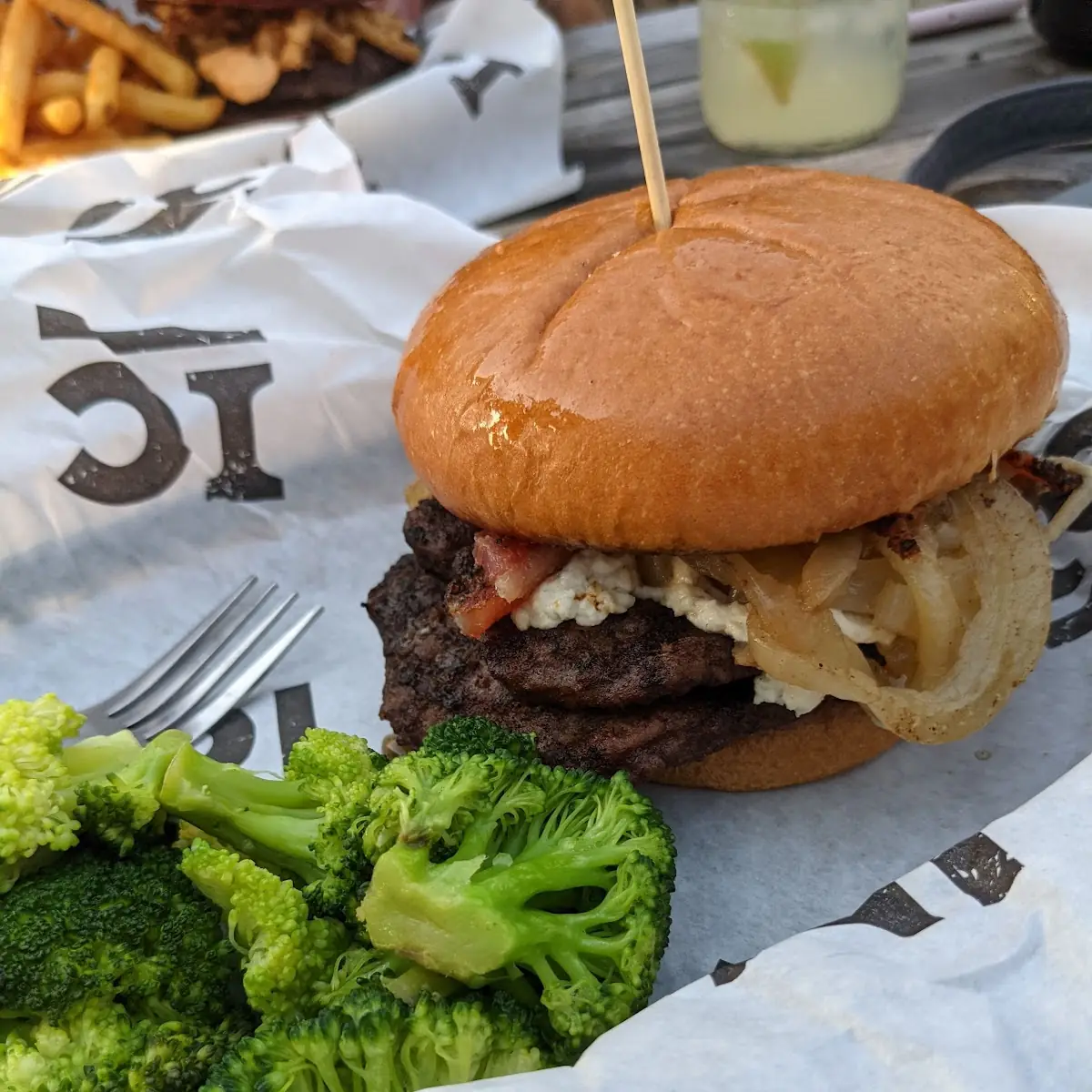 Classic Burger & Side