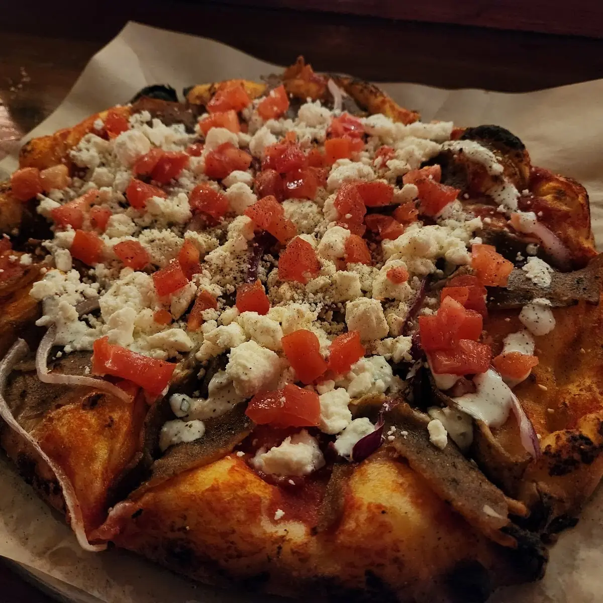 Gyro Pizza
