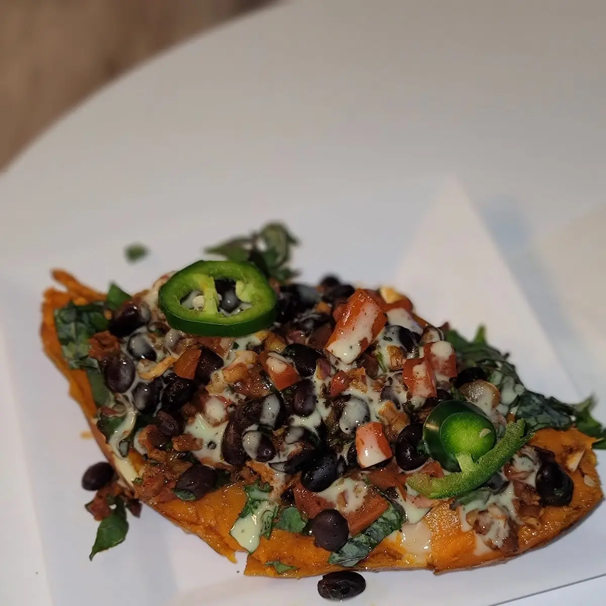 Sweet Potatoes with Veggies