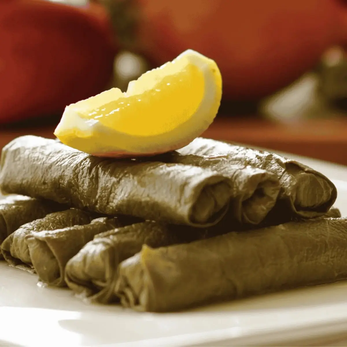 Stuffed Grape Leaves with Rice 5pcs