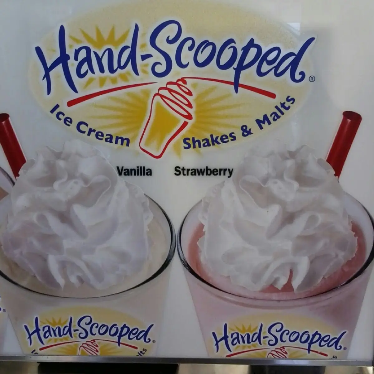 Hand-Scooped Ice-Cream Shakes