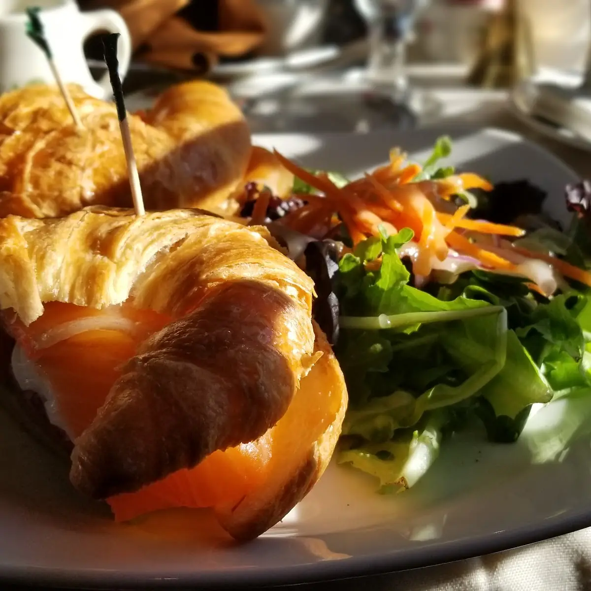 Smoked Salmon Croissant