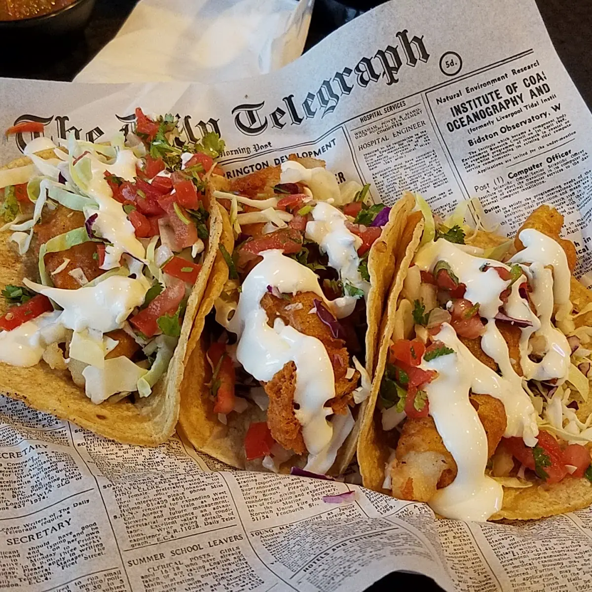 Tacos De Pescado - Fish Tacos