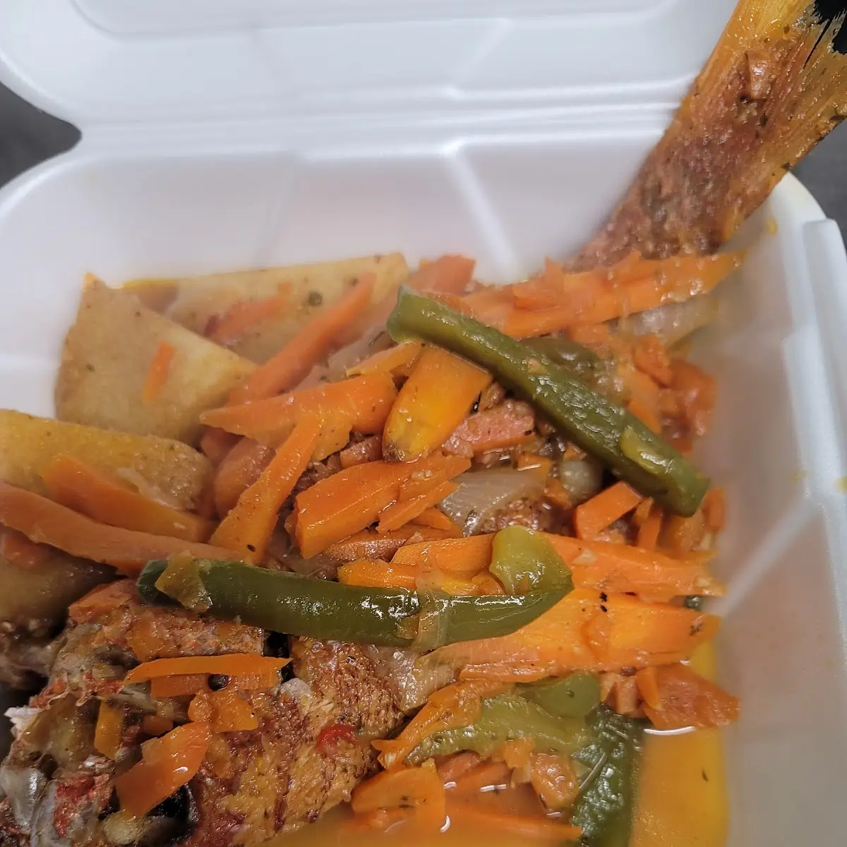 Brown Stew Fish