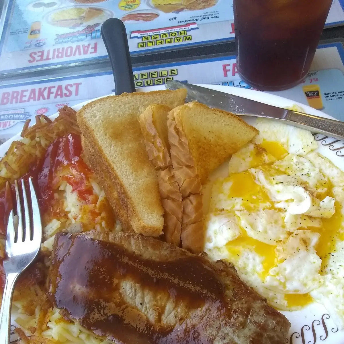 Two Eggs Bacon Breakfast