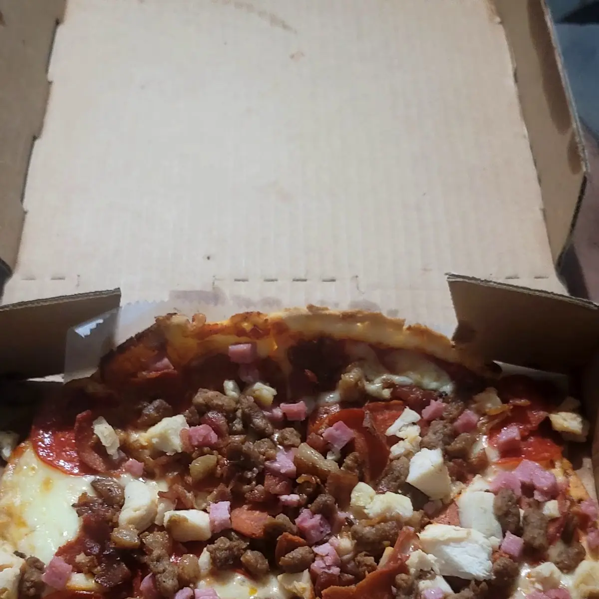 Pizza Masa de Coliflor Meat Lover
