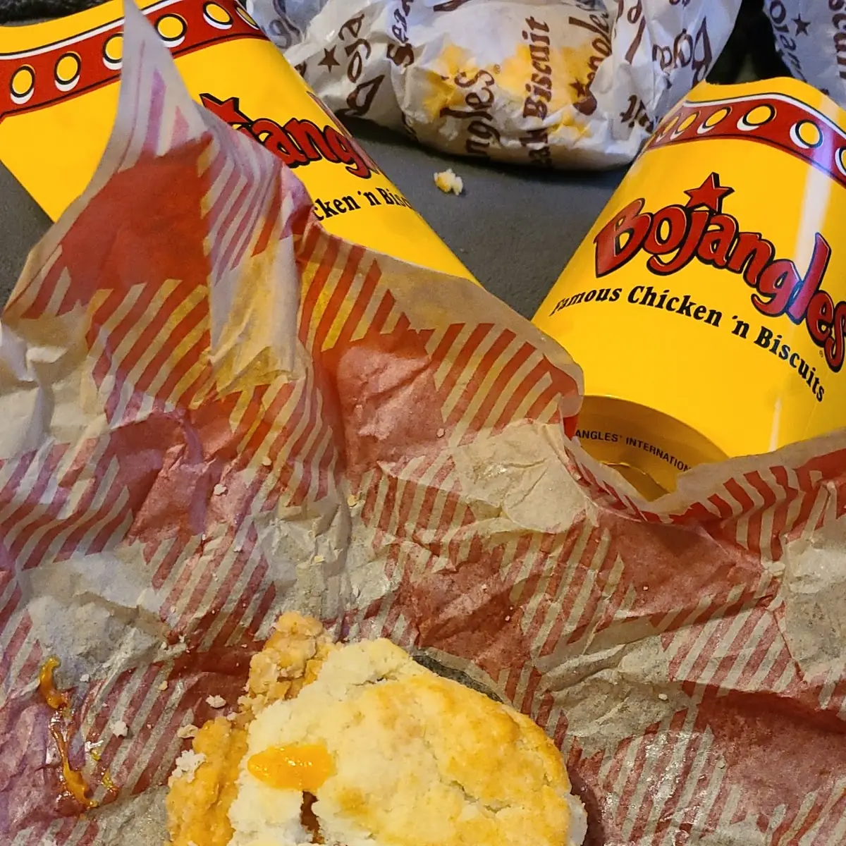 Cajun Chicken Biscuit