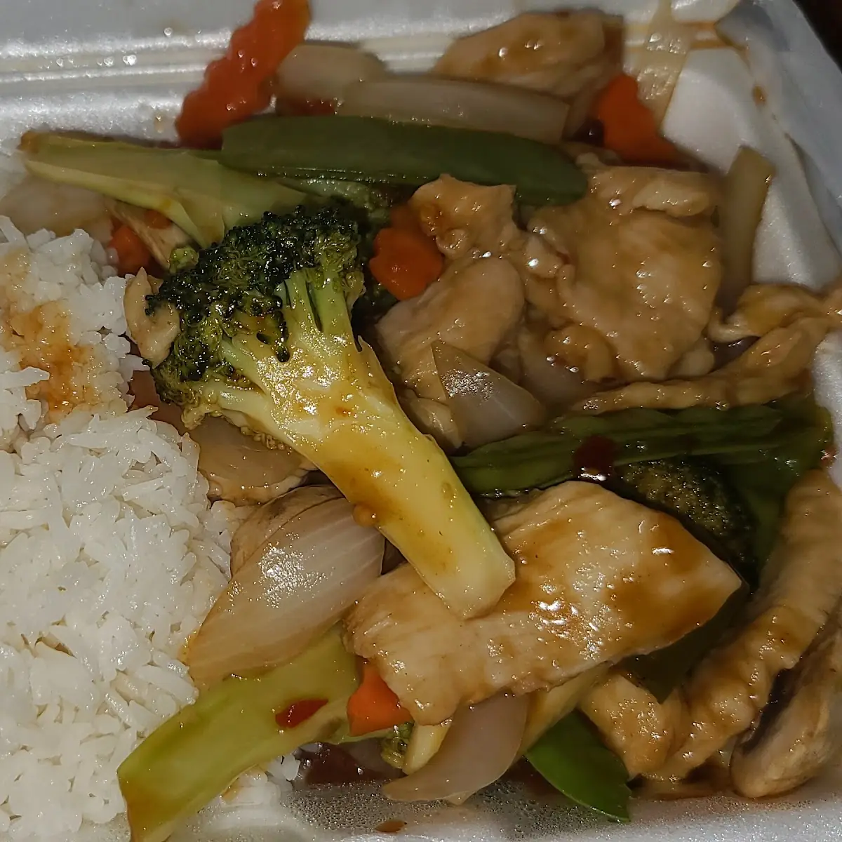 Chicken in Garlic Sauce