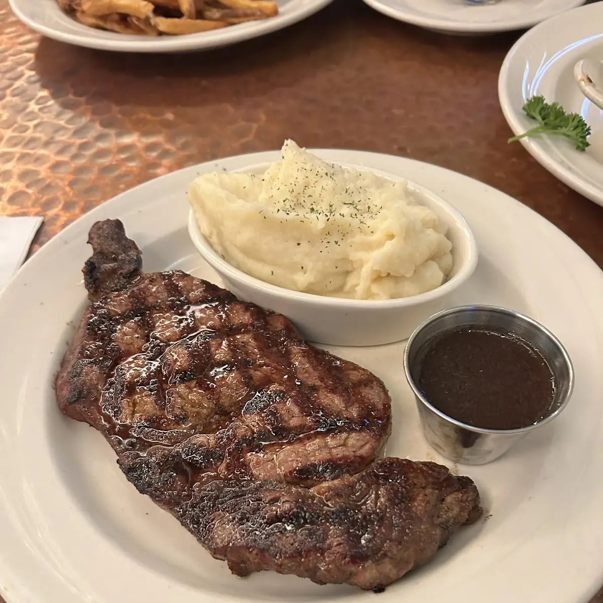 16oz Ribeye Medium Well