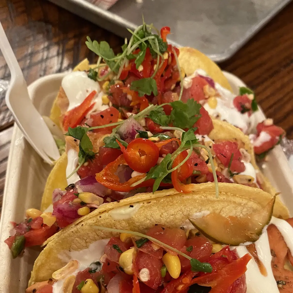 Salmon Tacos