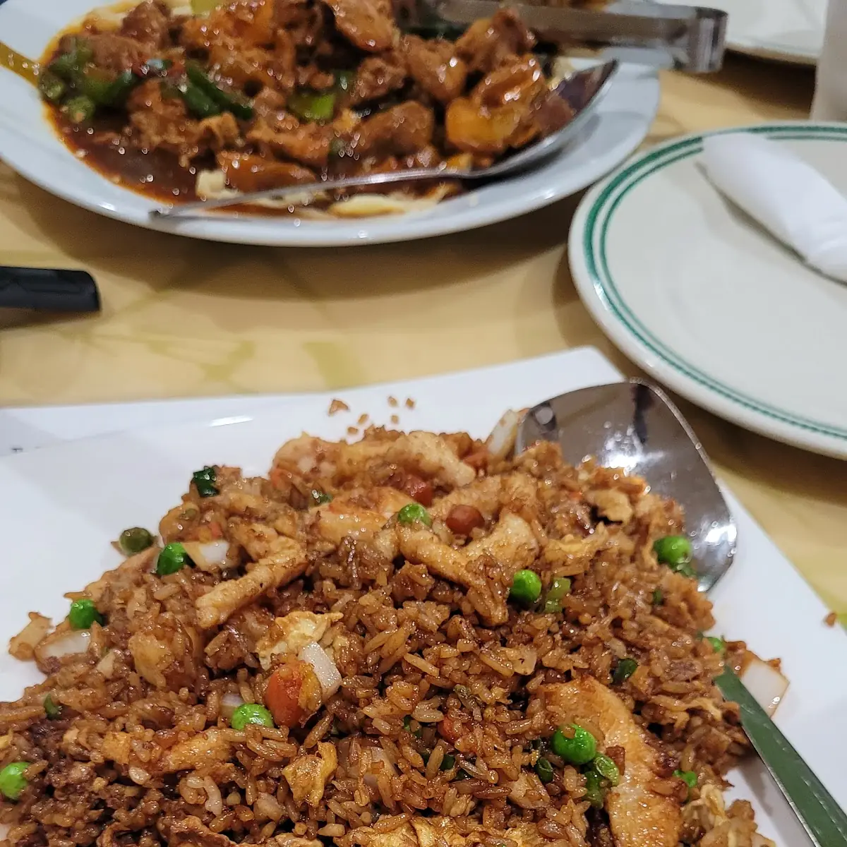 44.  Stir-Fried  Chicken / Beef / Shrimp w. Asparagus & Snow Pea