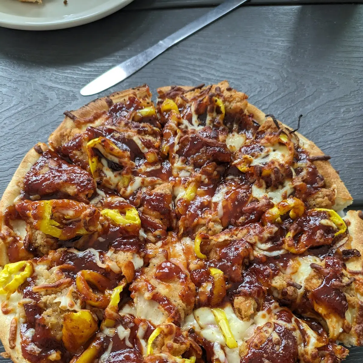 Chipotle BBQ Chicken Pizza