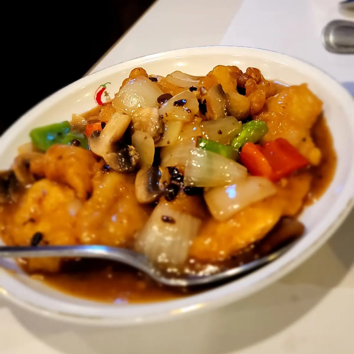 Fish Fillet with Black Bean Sauce